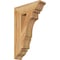 Ekena Millwork Balboa Traditional Rough Sawn Bracket, Western Red Cedar, 4"W x 14"D x 22"H BKT04X14X22BOA01RWR - alternate 1